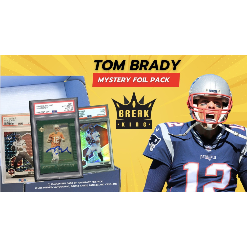 Break King: Tom Brady Mystery Box / Pack at PristineAuction.com