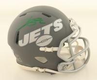 Le'Veon Bell Signed Jets Slate Alternate Speed Mini Helmet (Beckett) at PristineAuction.com