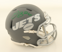 Le'Veon Bell Signed Jets Slate Alternate Speed Mini Helmet (Beckett) at PristineAuction.com