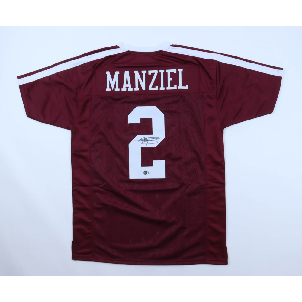Johnny Manziel Signed Jersey (Beckett) at PristineAuction.com