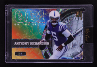 Anthony Richardson 2023 Wild Card On The Clock Rainbow Clear RC #1/1 at PristineAuction.com
