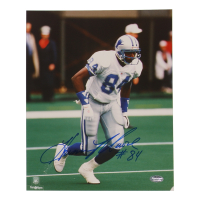 Herman Moore Signed Lions 8x10 Photo (Schwartz) at PristineAuction.com