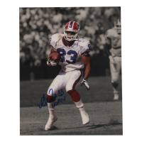 Andre Reed Signed Bills 8x10 Photo Inscribed "HOF 14" (Schwartz) at PristineAuction.com