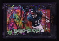 Jalen Carter 2023 Wild Card Dino-Might Alumination Triceratops RC #1/1 at PristineAuction.com