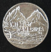 Swiss of America "Rolo" Vintage 1 Ounce .999 Fine Silver Bullion Round at PristineAuction.com