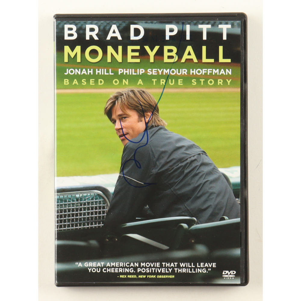 Michael Lewis Signed "Moneyball" DVD Movie Slipcover (JSA) at PristineAuction.com