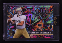 Riley Leonard 2024 Wild Card On The Clock True 1 of 1 RC #OCDD at PristineAuction.com