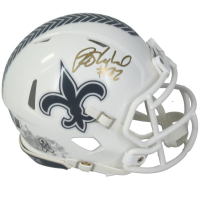 Rashid Shaheed Signed Saints Salute to Service Alternate Speed Mini Helmet (Beckett) at PristineAuction.com