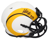 Kyren Williams Signed Rams Lunar Eclipse Alternate Speed Mini Helmet (Beckett) at PristineAuction.com
