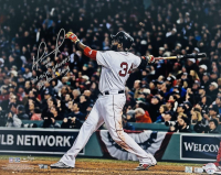David Ortiz Signed LE Red Sox 16x20 Photo Inscribed "HOF 22", "Boston Strong" & "3X WS Champs" (MLB & Fanatics & Ortiz) at PristineAuction.com