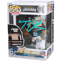 Trevor Lawrence Signed Jaguars #173 Funko Pop! Vinyl Figure (Fanatics) at PristineAuction.com