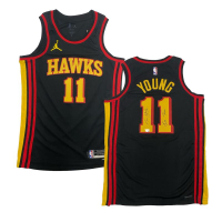 Trae Young Signed Hawks Nike Jersey Inscribed "Ice Trae" (Fanatics) at PristineAuction.com