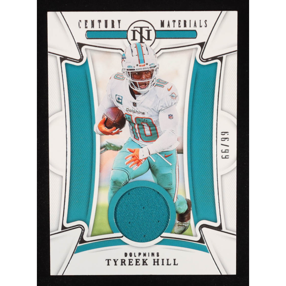 Tyreek Hill 2022 Panini National Treasures Century Materials #33 #66/99 at PristineAuction.com