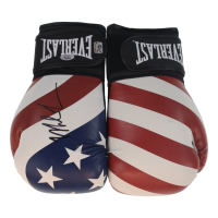 Mike Tyson Signed Pair of (2) Everlast USA Boxing Gloves (Tyson & PSA) at PristineAuction.com
