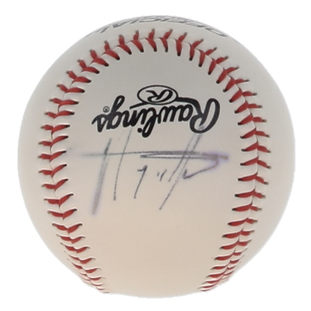 Alex Jackson Signed OL Baseball (JSA) at PristineAuction.com