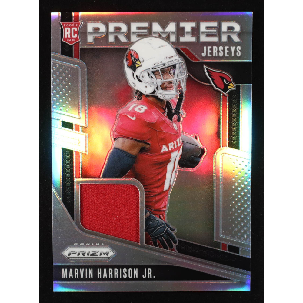 Marvin Harrison Jr. 2024 Panini Prizm Premier Jerseys #7 RC at PristineAuction.com