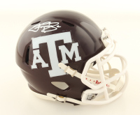 Johnny Manziel Signed Texas A&M Aggies Speed Mini Helmet (Schwartz) at PristineAuction.com