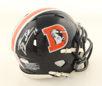 Jake Plummer Signed Broncos Throwback Mini Speed Helmet (Schwartz) at PristineAuction.com