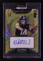Will Howard 2025 Wild Card Metallix Auto Mega Fractal Case Hit RC #1/1 at PristineAuction.com
