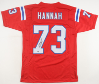 John Hannah Signed Jersey Inscribed "HOF 91" (Schwartz) at PristineAuction.com