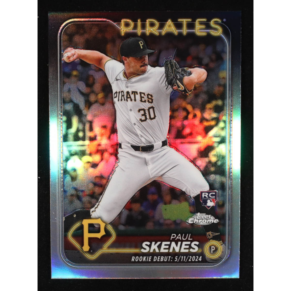 Paul Skenes 2024 Topps Chrome Update Refractors #USC27 RC at PristineAuction.com