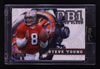 Steve Young 2024 Wild Card On The Clock White #22/25 at PristineAuction.com