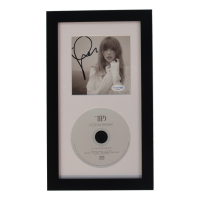 Taylor Swift Signed Custom Framed "The Tortured Poets Department" CD Album Insert Display with Disc (ACOA) at PristineAuction.com