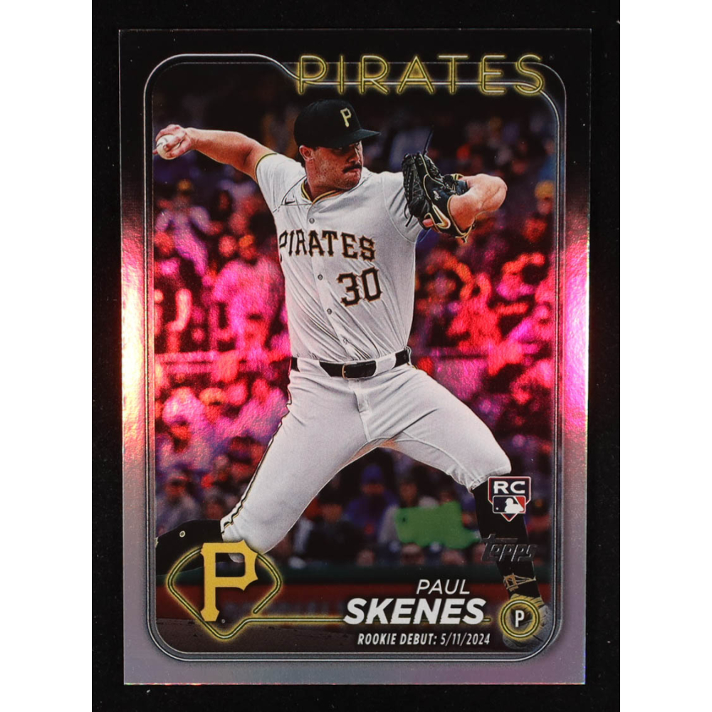 Paul Skenes 2024 Topps Update Rainbow Foil #US288 RC at PristineAuction.com