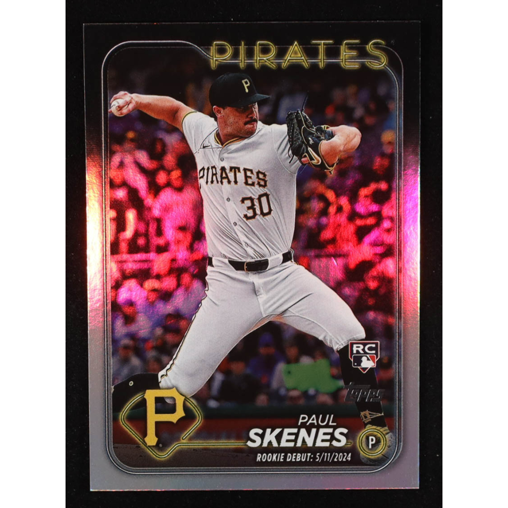 Paul Skenes 2024 Topps Update Rainbow Foil #US288 RC at PristineAuction.com