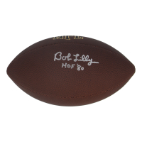 Bob Lilly Signed NFL Football Inscribed "HOF '80" (Schwartz) at PristineAuction.com