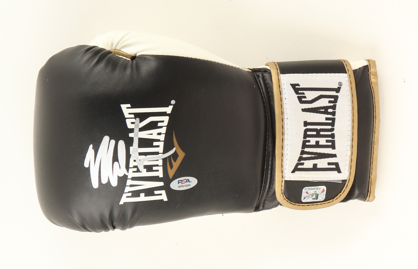 Mike Tyson Signed Vintage Everlast Boxing Glove In Photo Back Display Case (PSA & Tyson) at PristineAuction.com Mike Tyson Signed Vintage Everlast Boxing Glove In Photo Back Display Case (PSA & Tyson) at PristineAuction.com