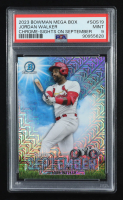 Jordan Walker 2023 Bowman Chrome Mega Box Sights on September #SOS19 (PSA 9) at PristineAuction.com