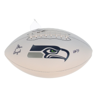 Steve Largent Signed Seahawks Logo Football Inscribed "HOF '95" (Schwartz) at PristineAuction.com