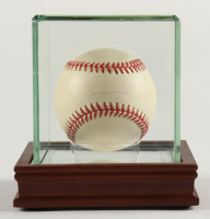 Ken Griffey Jr. Signed OML Baseball with Display Case (Beckett) at PristineAuction.com