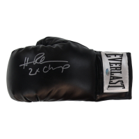 Hasim Rahman Signed Everlast Boxing Glove Inscribed "2x Champ" (Schwartz) at PristineAuction.com