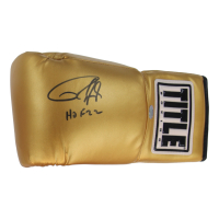 Roy Jones Jr. Signed Title Boxing Glove Inscribed "HOF 22" (Schwartz) at PristineAuction.com