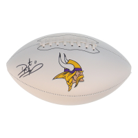 Daunte Culpepper Signed Vikings Logo Football (Schwartz) at PristineAuction.com