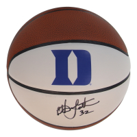 Christian Laettner Signed Duke Logo Basketball (Schwartz) at PristineAuction.com