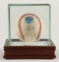 Nolan Ryan Signed 1990 All-Star Game Logo Baseball with Display Case (PSA) at PristineAuction.com