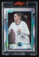 Alex Morgan 2025 Leaf Pearl Base Blue #4 #1/1 at PristineAuction.com