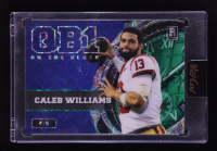 Caleb Williams 2023 Wild Card On The Clock Blue RC #4/5 at PristineAuction.com