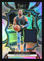 Jalen Brunson 2024-25 Select Throwback Memorabilia #7 at PristineAuction.com