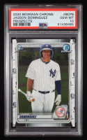 Jasson Dominguez 2020 Bowman Chrome Prospects #BCP8 RC (PSA 10) at PristineAuction.com