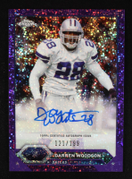 Darren Woodson 2023 Topps Composite Chrome Autographs Purple Speckle Refractors #TCADW #121/199 at PristineAuction.com