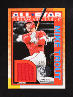Mike Trout 2025 Topps '90 Topps All Star Relics Blue #90ASRMT #040/150 at PristineAuction.com