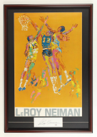 Leroy Neiman Signed Custom Framed Cut Display with Neiman Art Print (PSA) at PristineAuction.com