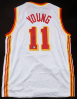 Trae Young Signed Jersey (Beckett) at PristineAuction.com