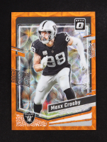 Maxx Crosby 2023 Donruss Optic Orange Scope #100 #42/79 at PristineAuction.com