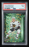 Connor Bedard 2024-25 Upper Deck Dazzlers Green #DZ13 (PSA 9) at PristineAuction.com