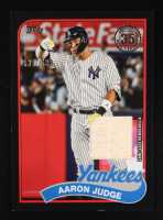 Aaron Judge 2024 Topps '89 Topps Relics Black #89BRAJ #121/199 at PristineAuction.com